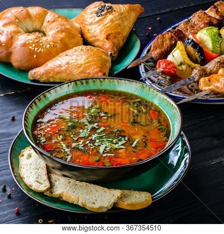 Georgian Traditional Soup Kharcho, Classic Kharcho Soup