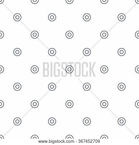 Circles Seamless Abstract Pattern Background. Stock Vector Illustration Isolated On White Background