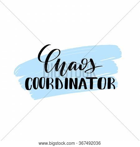Vector Calligraphy Illustration Isolated On White Background.