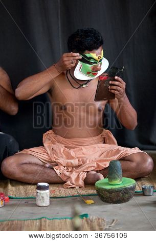 Théâtre Kathakali, Inde