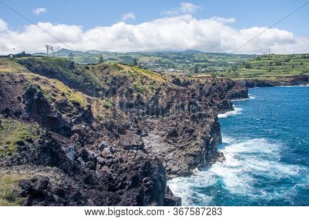 Walk On The Azores Archipelago. Discovery Of The Island Of Sao Miguel, Azores.