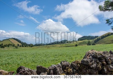 Walk On The Azores Archipelago. Discovery Of The Island Of Sao Miguel, Azores.