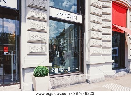 Zurich, Switzerland Circa September, 2019: Luxury Boutique Store On Bahnhofstrasse In Zurich, Switze