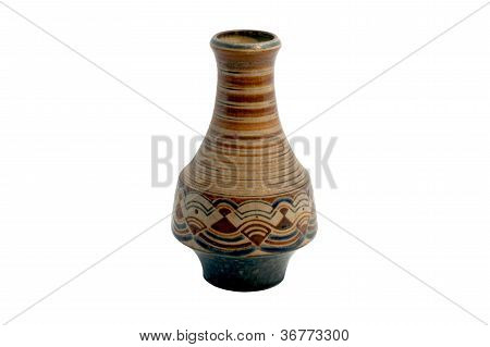 ceramica moderna vasi isolato