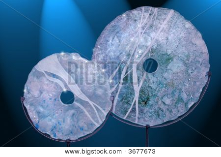 2 Glas cirkler