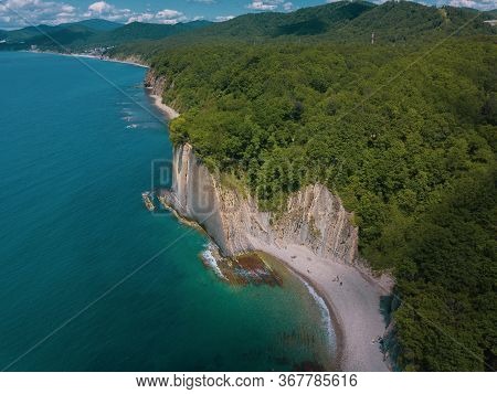 Skala Kiseleva Is A Natural Monument On The Territory Of The Tuapse District Of The Krasnodar Territ