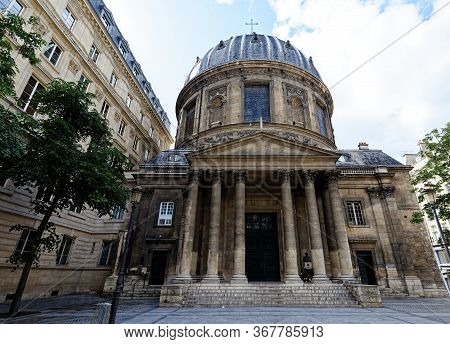 Catholic Church Of Notre-dame-de-lassomption At Rue Cambon. Paris.
