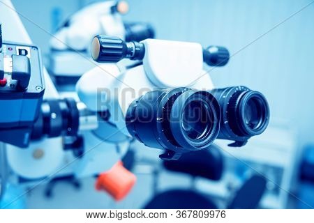 The Operation On The Eye. Cataract Surgery.
