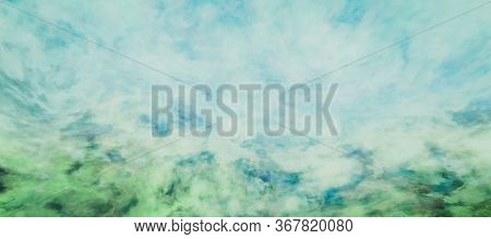 Fantasy artistic abstract background, texture. Watercolor paint style. Very high resulution, good for prints and wallpaper. 3D illustration