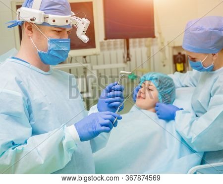 Endoscopic Sinus Surgery. Laser Vaporization Of Nasal Concha