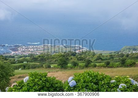 Walk On The Azores Archipelago. Discovery Of The Island Of Sao Miguel, Azores.sete Citades