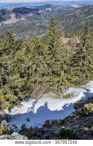 Western Tatras Mountain Range, Slovak Republic. Hiking Theme. Seasonal Natural Scene.