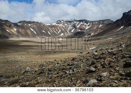 Mount Tongariro, Tongariro National Park, Nový Zéland