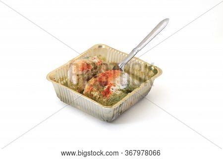Famous Indian Food Dahi Bada.