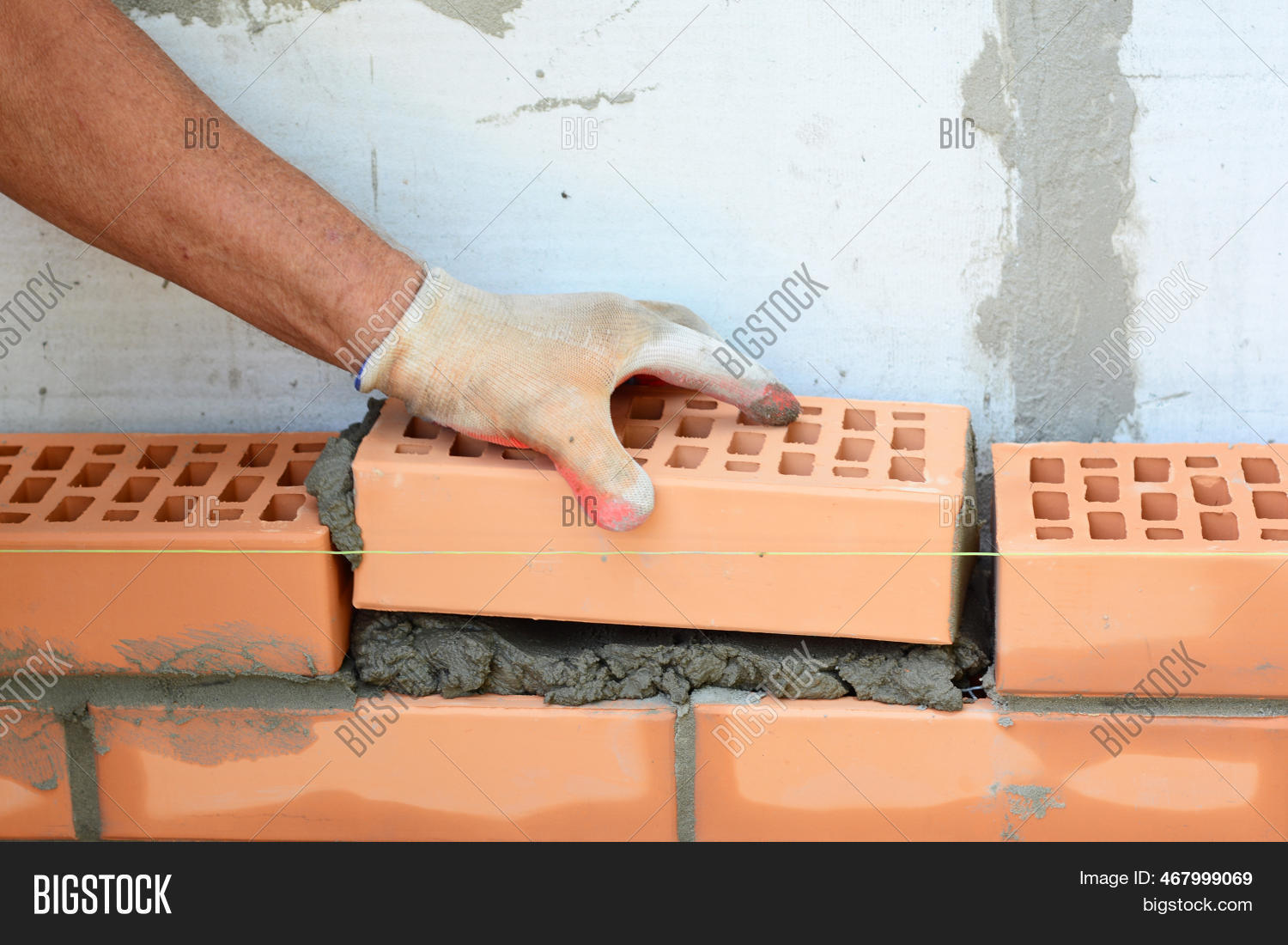How Build Brick Wall. Image & Photo (Free Trial) Bigstock