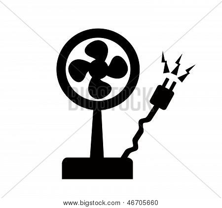 Vettore di ventilatore elettrico