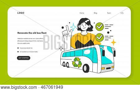 Renovate The Old Bus Fleet For Energy Efficiency In The City. Municipal