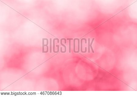 Trendy Color Of The Year 2023. Natural Boke As A Background Toned In Viva Magenta Color.