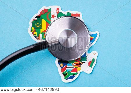 Medical Examination In Africa's Countries. State Of Medicine In Developing African Countries