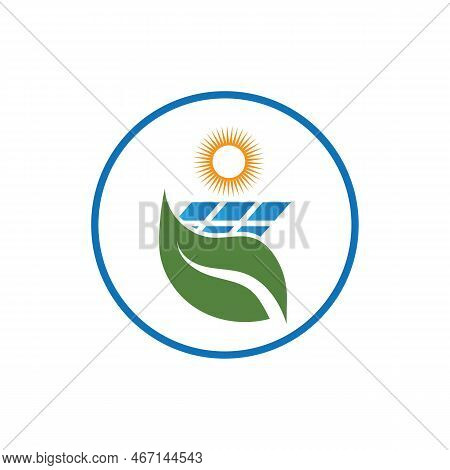 Solar Logo Energy Icon
