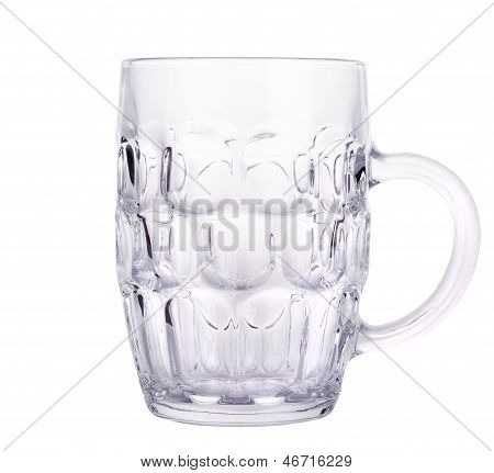 빈 맥주 유리 절연