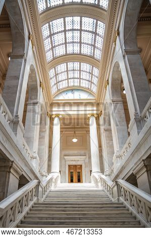 The Center Of Administration In Little Rock, Arkansas