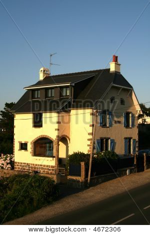 Casa tradicional de Britanny