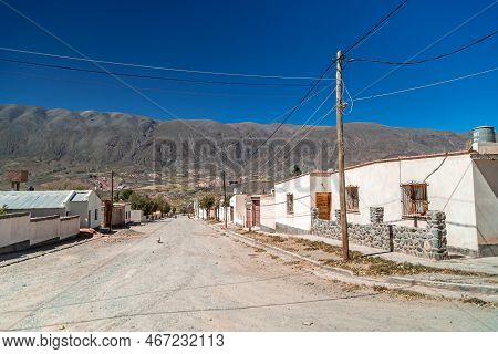 The Village Of La Poma In Argentina In The Andes Of South America