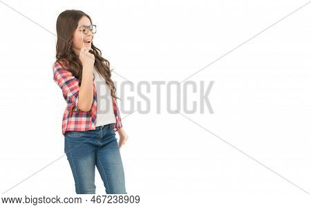 Happy Smiling Teenage Girl Teenager Wearing Photobooth Party Glasses Party Props For Entertaining
