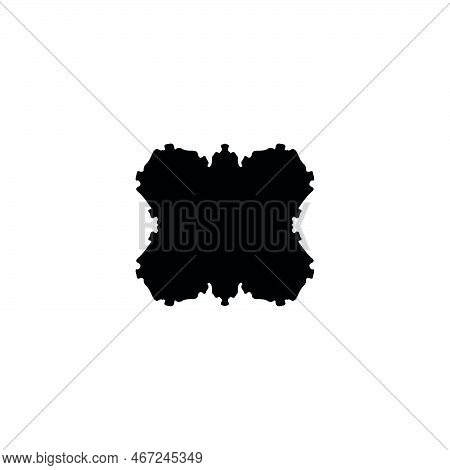 Rorschach Test Icon. Simple Style Rorschach Test Background Symbol. Brand Logo Design Element. Rorsc