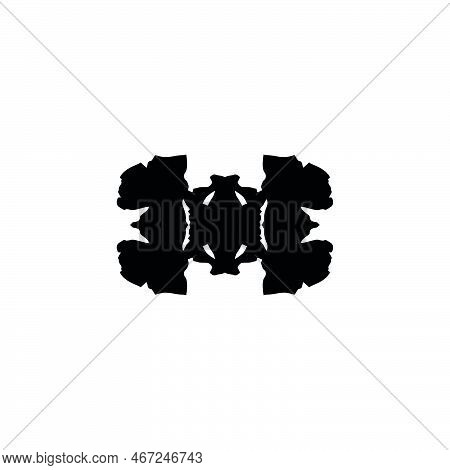 Rorschach Test Icon. Simple Style Rorschach Test Background Symbol. Brand Logo Design Element. Rorsc