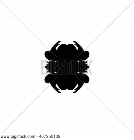 Rorschach Test Icon. Simple Style Rorschach Test Background Symbol. Brand Logo Design Element. Rorsc