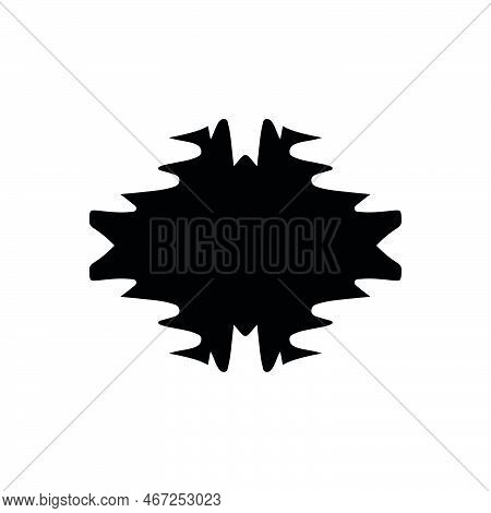 Rorschach Test Icon. Simple Style Rorschach Test Background Symbol. Brand Logo Design Element. Rorsc