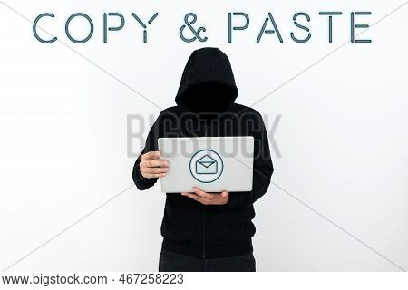 Inspiration Showing Sign Copy Paste. Internet Concept An Imitation, Transcript, Or Reproduction Of A