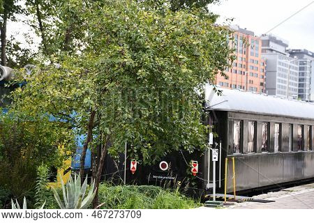 Warsaw, Poland - Jul 11: Stacja Station Railway Museum In Warsaw, Poland, As Seen On July 11, 2022. 