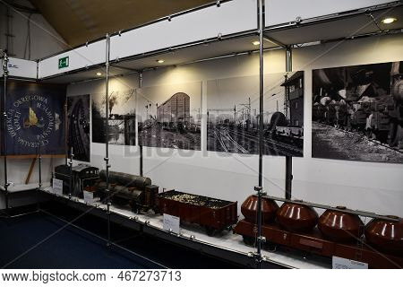 Warsaw, Poland - Jul 11: Stacja Station Railway Museum In Warsaw, Poland, As Seen On July 11, 2022. 