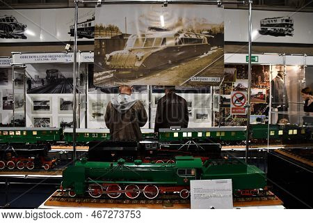 Warsaw, Poland - Jul 11: Stacja Station Railway Museum In Warsaw, Poland, As Seen On July 11, 2022. 