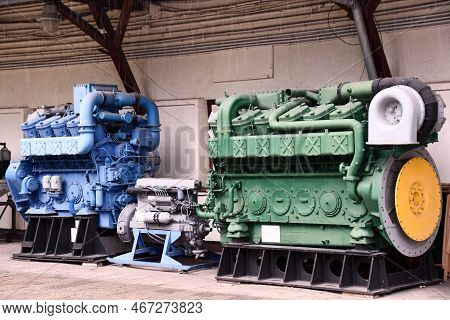 Warsaw, Poland - Jul 11: Stacja Station Railway Museum In Warsaw, Poland, As Seen On July 11, 2022. 
