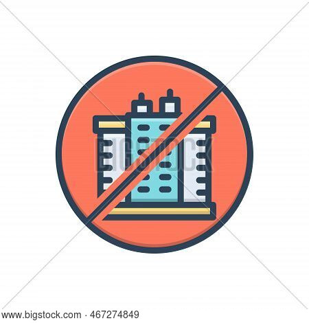 Color Illustration Icon For Conservative Traditionalist Preservative Establishment Conservation Conv
