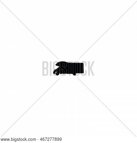 Caravan Icon. Simple Style Caravan Travel Big Sale Poster Background Symbol. Caravan Brand Logo Desi