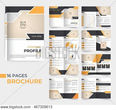 Creative Modern Multipurpose Corporate Brochure Design Template