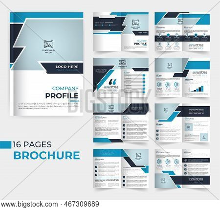 Corporate Modern Multipage Business Brochure Template Design Minimal Company Profile