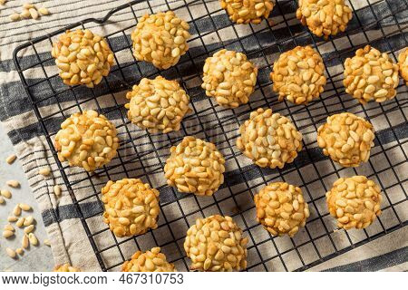 Homemade Italian Pignoli Christmas Cookies