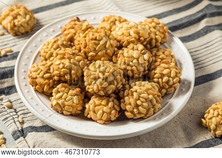 Homemade Italian Pignoli Christmas Cookies