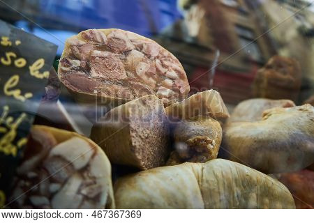 Bucharest, Romania - December 16, 2022: Food Market \