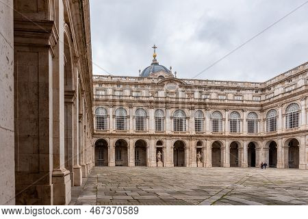 Palacio Real Royal Palace Of Madrid Official Residence Of Royal Family Of Spain On 6 December 2022