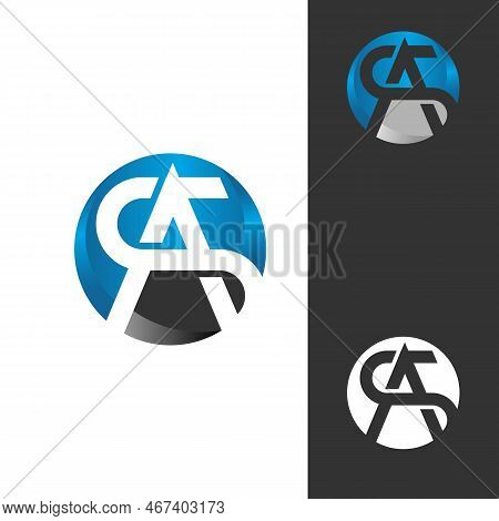 Alphabet Creative Modern Sa Latter S And A Logo Design Template Symbol Image.eps 10