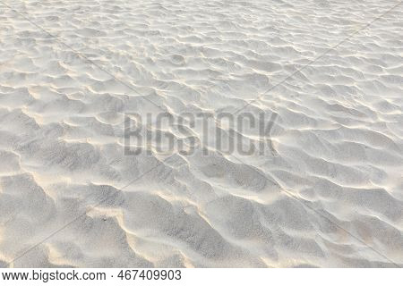Pattern Of Waves In The Sanddune In Detail