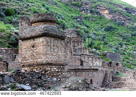 The Tokar Dara Najigram Stupa And Monastery Archaeology Site In The Swat Valley