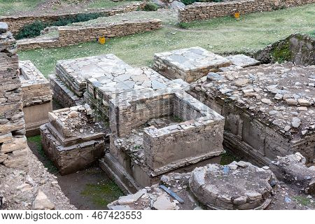 The Najigram Stupa Remains In The Swat Valley